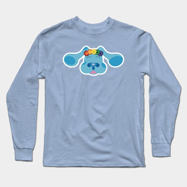 Blues Clues Pride Crown Long Sleeve T-Shirt by CyR Design Shop